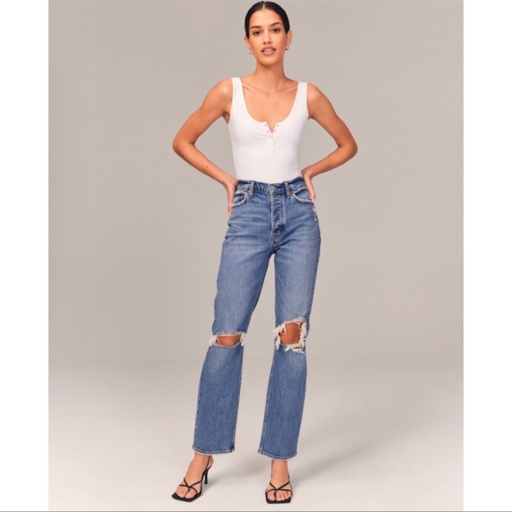 Abercrombie & Fitch *Original* “The Dad” High Rise Jeans